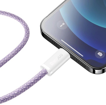 Baseus Dynamic Series Fast Charging Data Cable Type-C to Lightning 20W 1m Purple (CALD000005)