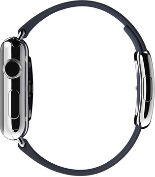Apple Modern Buckle for Watch 38mm/40mm/41mm/42mm Midnight Blue Medium (MJ5C2)