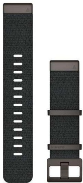 Garmin Ремешок для  MARQ Jacquard-weave Nylon Strap – Heathered Black (010-12738-03)