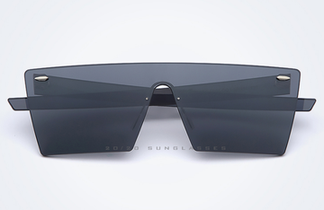 20/20 Brand Vintage Sunglasses Flat Lens Smoke (model 1604)
