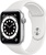 Apple Watch Series 6 44mm Silver Aluminum Case with White Sport Band (M00D3)