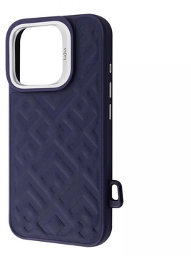 Kajsa Rhombus Collection with Magnetic Ring iPhone 16 Pro Max Blue