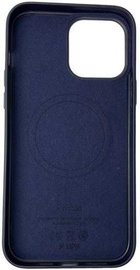 Apple iPhone 16 Pro Leather Case with Magsafe Blue (high copy)