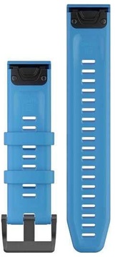Garmin Ремешок для  Fenix 5 Plus 22mm QuickFit Cyan Blue Silicone Band (010-12740-03)