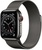 Apple Watch Series 6 GPS + Cellular 40mm Graphite Stainless Steel Case with Graphite Milanese Loop (MG2U3, M06Y3)