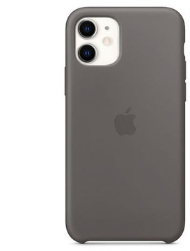 Apple iPhone 12 Mini Silicone Case Charcoal Gray/Cocoa (high copy)