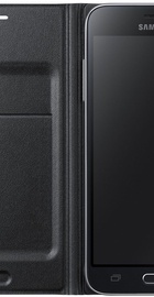 Samsung Flip Wallet for Galaxy J3 2016 J320H (EF-WJ320PBEGRU) Black