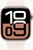 Apple Watch Series 10 GPS 42mm Rose Gold Aluminum Case With Light Blush Sport Band - M/L (MWWJ3)