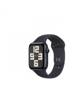 Apple Watch SE 2 GPS 44mm Midnight Aluminium Case with Midnight Sport Band M/L (MRE93)