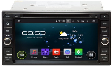 Incar Toyota Universal (RAV4 2006-, Corolla 2006-, LC 100, Camry V30, Highlander 2006-, Hilux)  (AHR-2230) Android