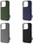 Kajsa Rhombus Collection with Magnetic Ring iPhone 16 Pro Max Black