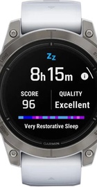 Garmin Epix Pro Gen 2 Sapphire 47mm Titanium w. Whitestone Band (010-02803-20/21)