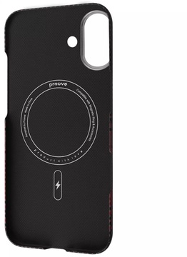 Proove Carbon Slim with Magnetic Ring for iPhone 17 Black