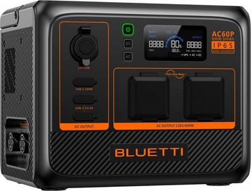 BLUETTI AC60P 504Wh 600W