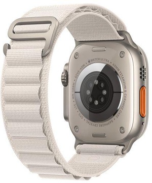 Apple Alpine Loop Band Large for Watch 42mm/44mm/45mm/49mm Starlight (MQE73)
