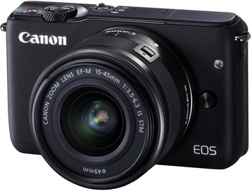 Canon EOS M10 kit (15-45mm) IS STM Black (UA)