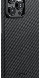 Pitaka MagEZ Case 4 Twill 1500D Black/Grey for iPhone 15 Pro Max (KI1501PM)