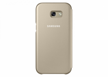 Samsung Neon Flip Cover for Galaxy A5 2017 A520 (EF-FA520PFEGRU) Gold
