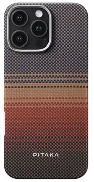 Pitaka Tactile Woven Case for iPhone 16 Pro Max - Sunset (KI1601SUM)