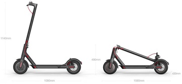 Xiaomi Mijia Electric Scooter M365 Черный