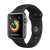 Apple Watch 42mm Series 3 GPS Space Gray Aluminum Case with Black Sport Band (MQL12)