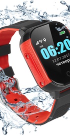 Lemfo DF50 Ellipse Aqua с GPS трекером (Черно-красный)