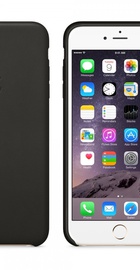 Apple iPhone 6 Plus Leather Case Black (MGQX2)