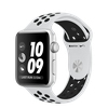 Apple Watch Nike+ 42mm Series 3 GPS Silver Aluminum Case with Pure Platinum/Black Nike Sport Band (MQL32)