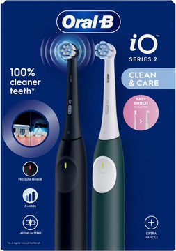Oral-B iO Series 2 DUO Night Black + Forest Green iOS2d.2DC9.K