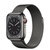 Apple Watch Series 8 GPS + Cellular 41mm Graphite Stainless Steel Case with Milanese Loop Graphite (MNJL3/MNJM3)