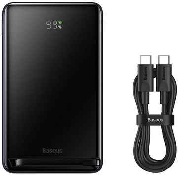Baseus Magnetic Bracket Wireless Fast Charge Power Bank 10000mAh 20W Overseas Edition Blue (PPCX000203)