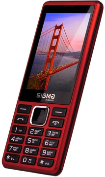 Sigma mobile X-style 36 Point Red