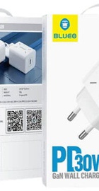 Blueo 30W USB-C Power Adapter + USB-C to USB-C Woven Cable 1.2m