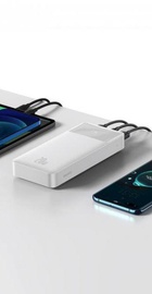 Baseus Bipow Digital Display 30000mAh 20W White (PPDML-N02)