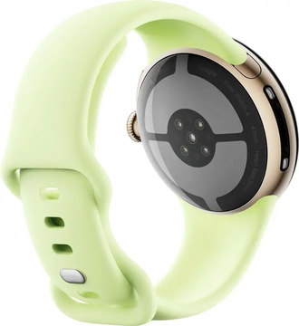 Google Pixel Watch 4 41mm LTE Champagne Gold Aluminum case / Lemongrass Active Band