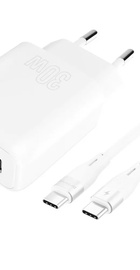 Proove Silicone Power 30W (Type-C) + Кабель Type-C to Type-C
