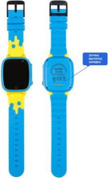 AmiGo GO008 MILKY Glory Blue/Yellow