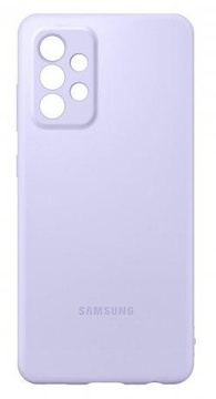 Samsung A525 Galaxy A52 Silicone Cover Violet (EF-PA525TVEG)