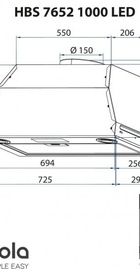 Minola HBS 7652 I 1000 LED