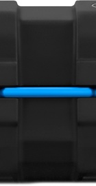 Braven BRV-X Portable Wireless Black with Cyan Relief and Black Grill