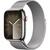 Apple Watch Series 9 GPS + Cellular 45mm Silver Stainless Steel Case With Silver Milanese Loop (MRMQ3)