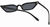 TOYEARN Vintage Sexy Ladies Cat Eye Sunglasses Women 2018 (C01 Black frame/Grey Glasses)