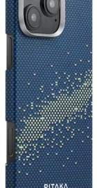 Pitaka Tactile Woven Case StarPeak for iPhone 16 Pro Max - Milky Way Galaxy (KI1602PMYG)