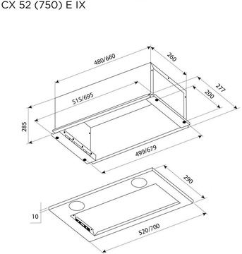 Pyramida CX 52 (750) E IX