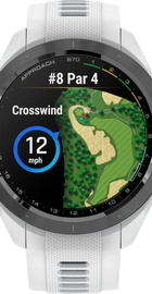 Garmin Approach S70 42mm B. Ceramic Bezel w. Powder Gray S. Band (010-02746-01/11)