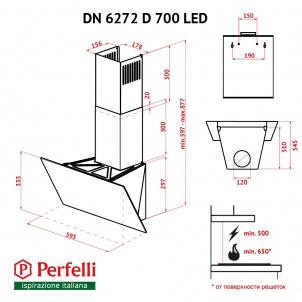 Perfelli DN 6272 D 700 WH LED