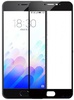 Simple Case 2D Glass for Meizu M5s Black