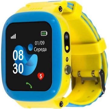 AmiGo GO004 Splashproof Camera+LED GLORY Blue-Yellow