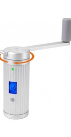 Powertraveller Powermonkey Expedition Hand crank Solarmonkey Silver Full kit