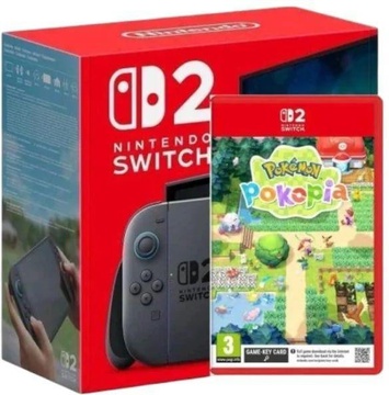 Nintendo Switch 2 Black Pokemon Pokopia Bundle (045496337445)